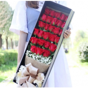 天津三生三世-33朵红玫瑰礼盒